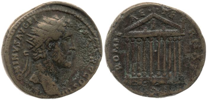 реверс RIC III Antoninus Pius 664