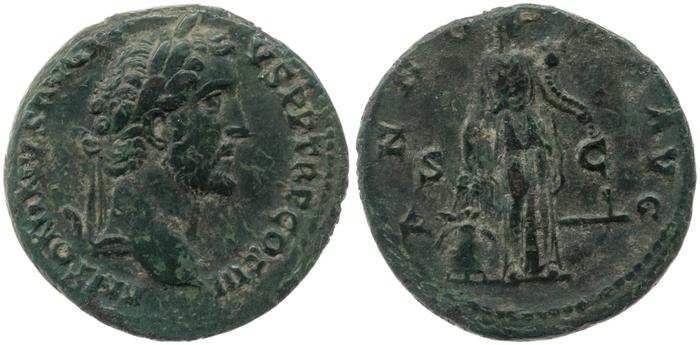 реверс RIC III Antoninus Pius 675
