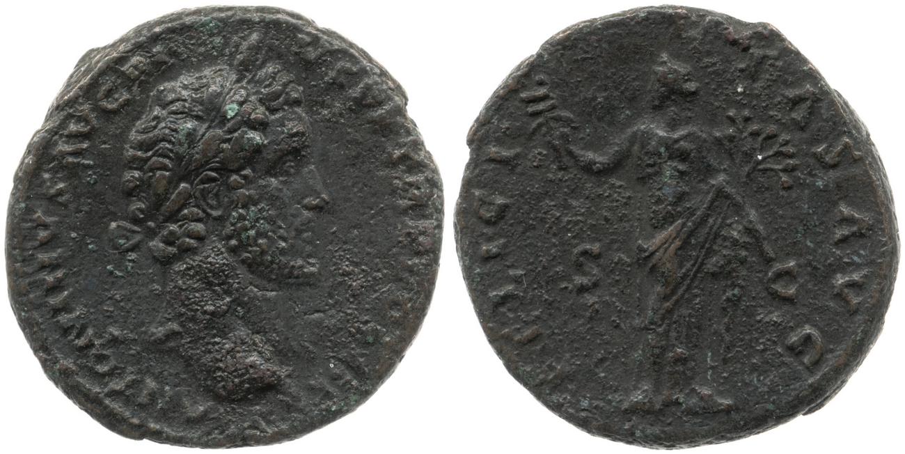 RIC III Antoninus Pius 679, аверс, bm