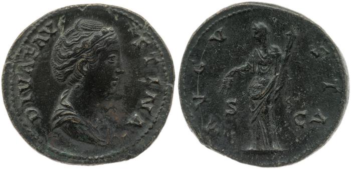 реверс RIC III Antoninus Pius 1117