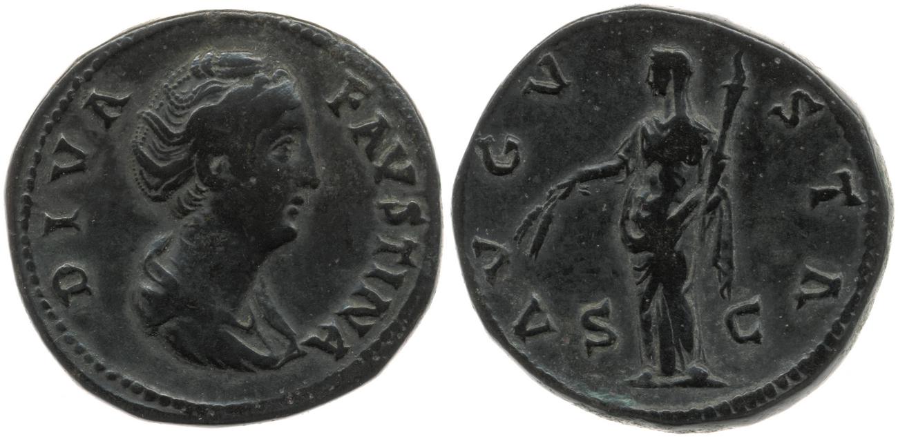 RIC III Antoninus Pius 1117, аверс, bm