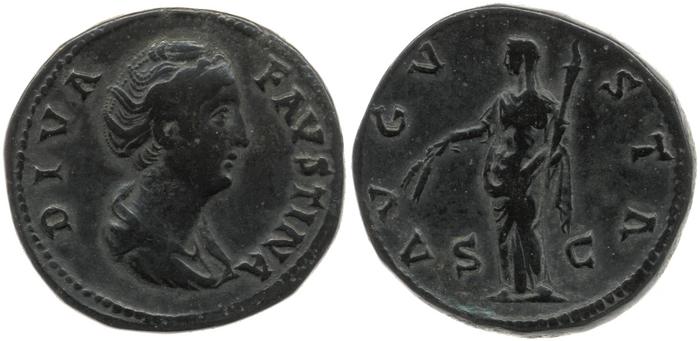 RIC III Antoninus Pius 1117, реверс, bm