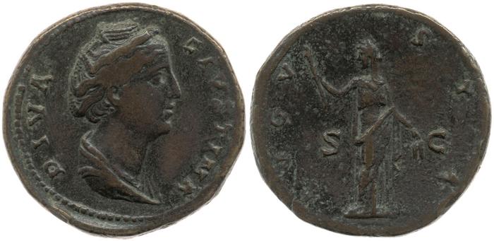 RIC III Antoninus Pius 1118, реверс, bm