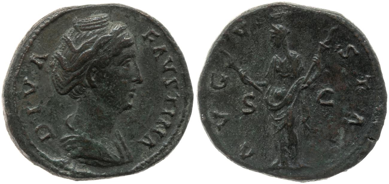 RIC III Antoninus Pius 1120, аверс, bm