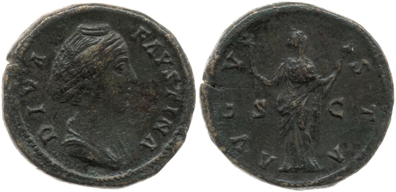 RIC III Antoninus Pius 1120, аверс, bm