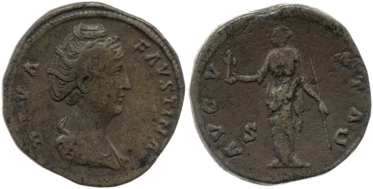 RIC III Antoninus Pius 1124, аверс, bm