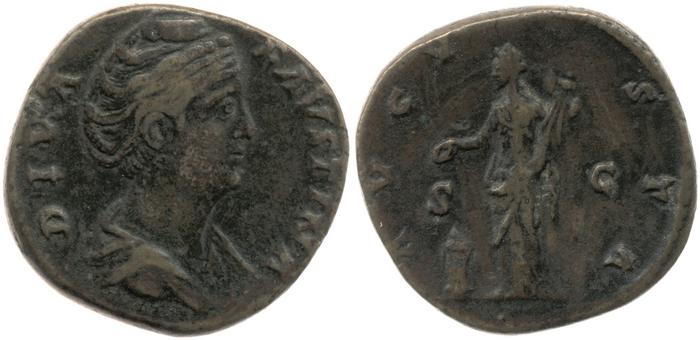реверс RIC III Antoninus Pius 1126