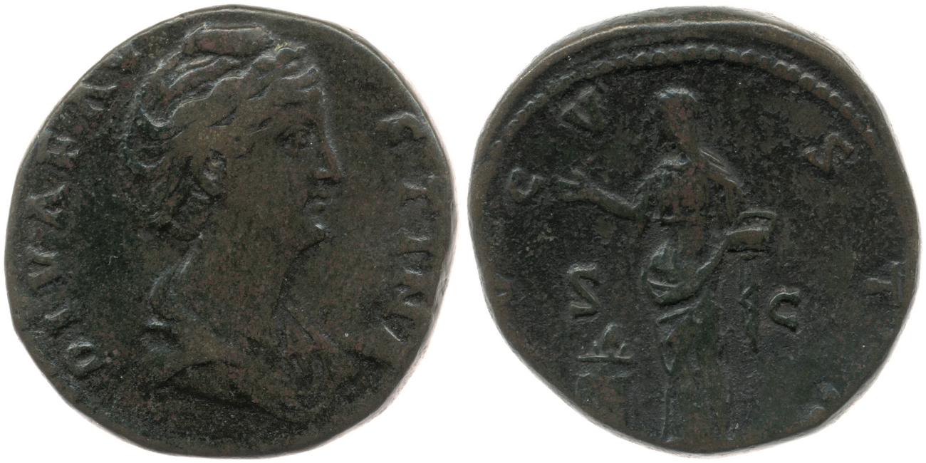 аверс RIC III Antoninus Pius 1127