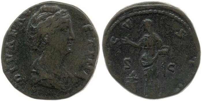 реверс RIC III Antoninus Pius 1127