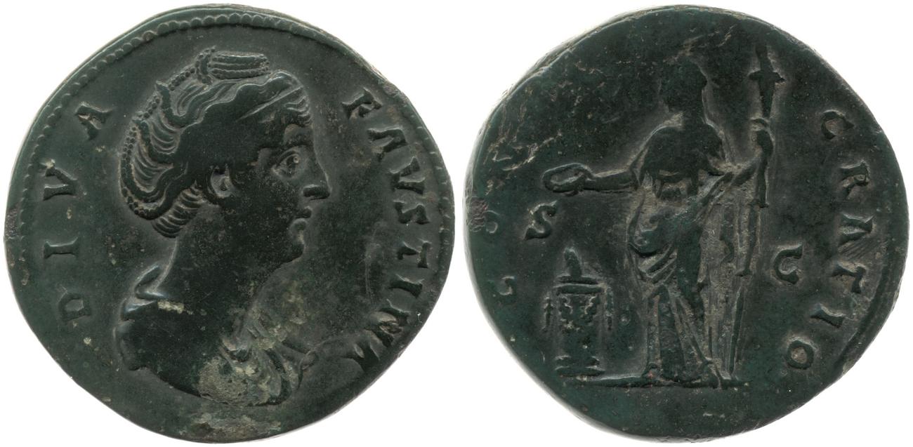 RIC III Antoninus Pius 1130, аверс, bm