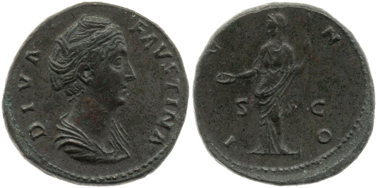 RIC III Antoninus Pius 1143, аверс, bm