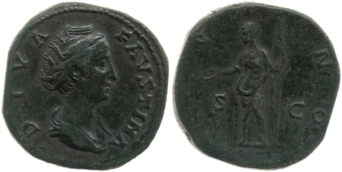 RIC III Antoninus Pius 1143, аверс, bm