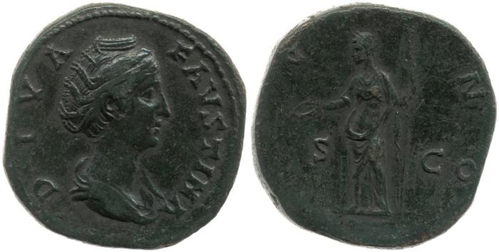 RIC III Antoninus Pius 1143, реверс, bm