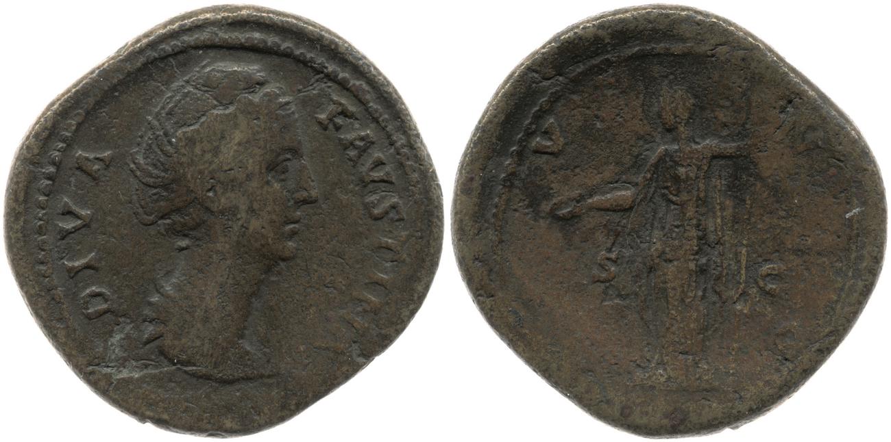 RIC III Antoninus Pius 1143, аверс, bm