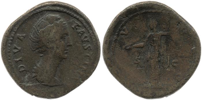 RIC III Antoninus Pius 1143, реверс, bm