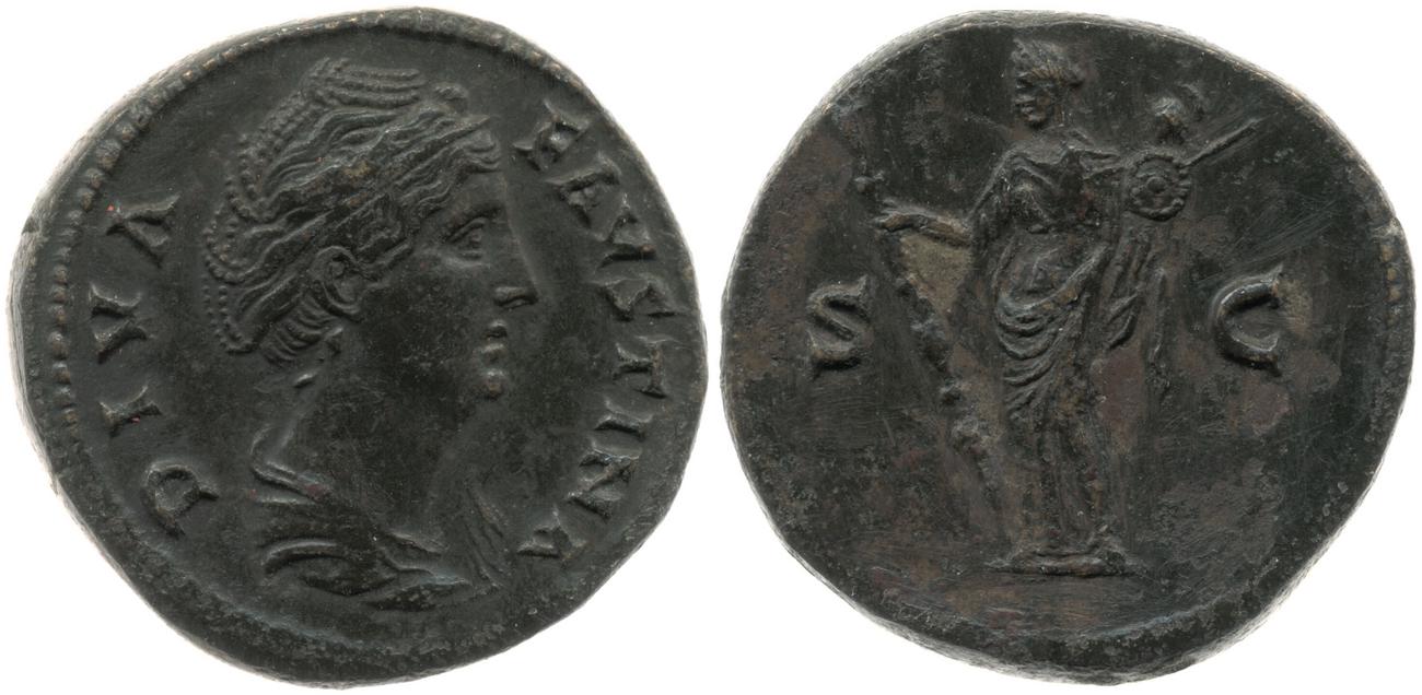 RIC III Antoninus Pius 1151, аверс, bm