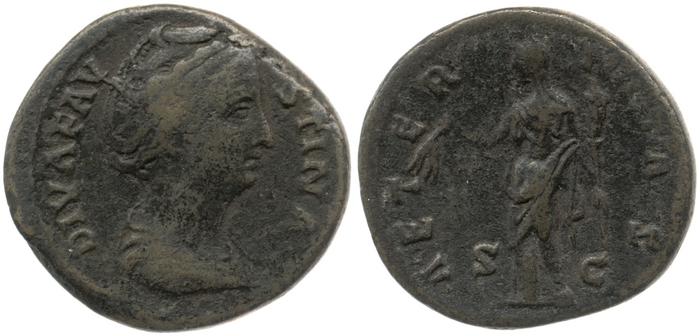 реверс RIC III Antoninus Pius 1154