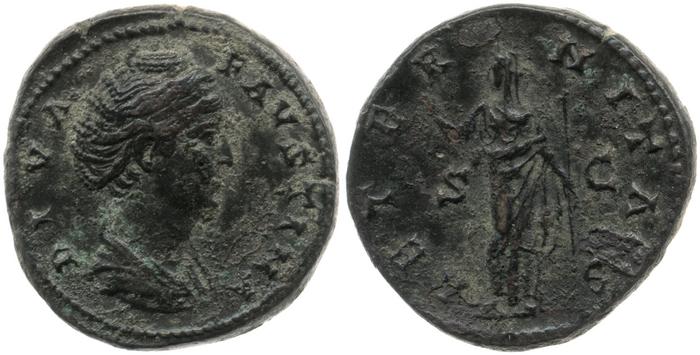 RIC III Antoninus Pius 1155, реверс, bm