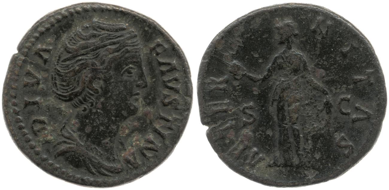 RIC III Antoninus Pius 1157, аверс, bm