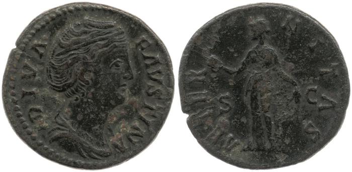 RIC III Antoninus Pius 1157, реверс, bm