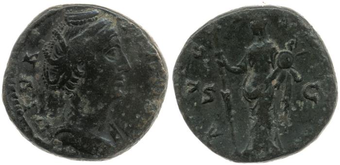 реверс RIC III Antoninus Pius 1177a