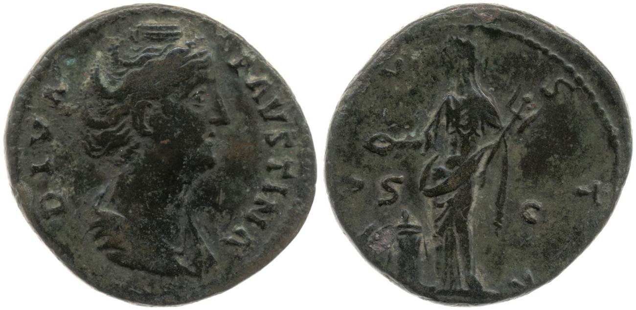 аверс RIC III Antoninus Pius 1180