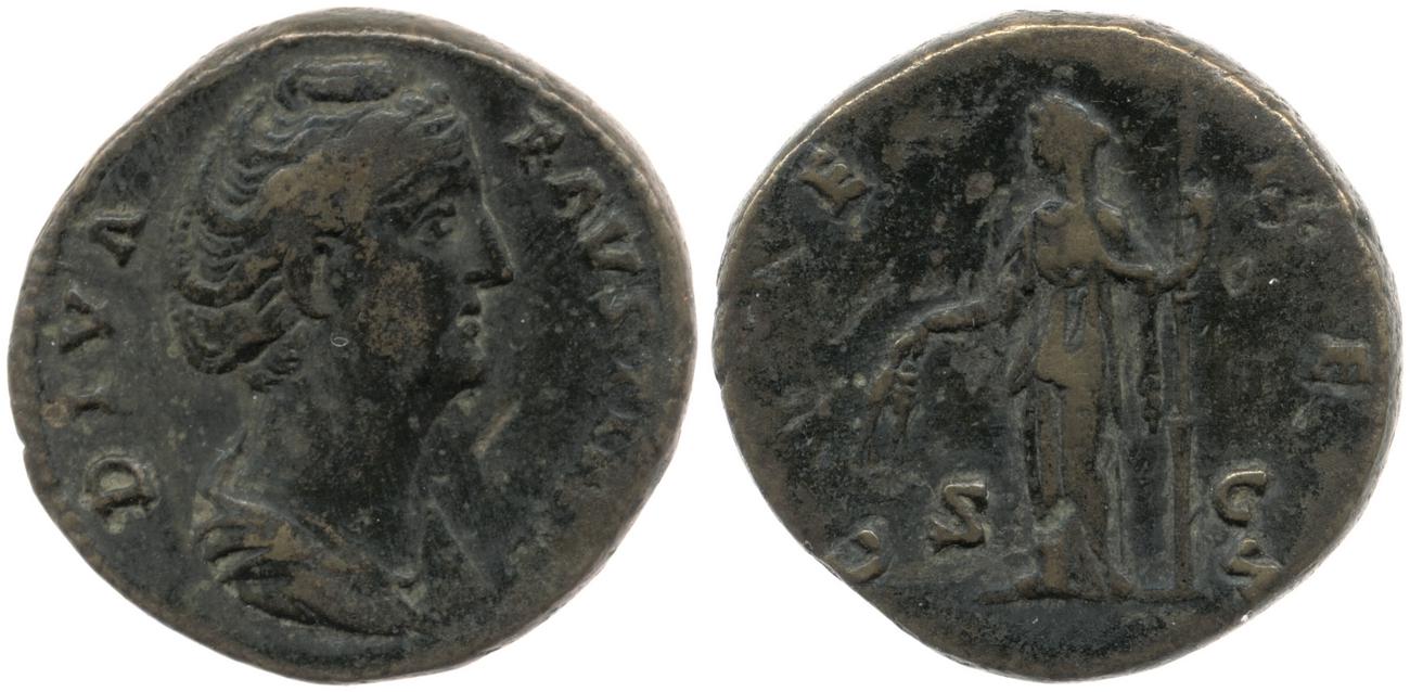 RIC III Antoninus Pius 1185, аверс, bm
