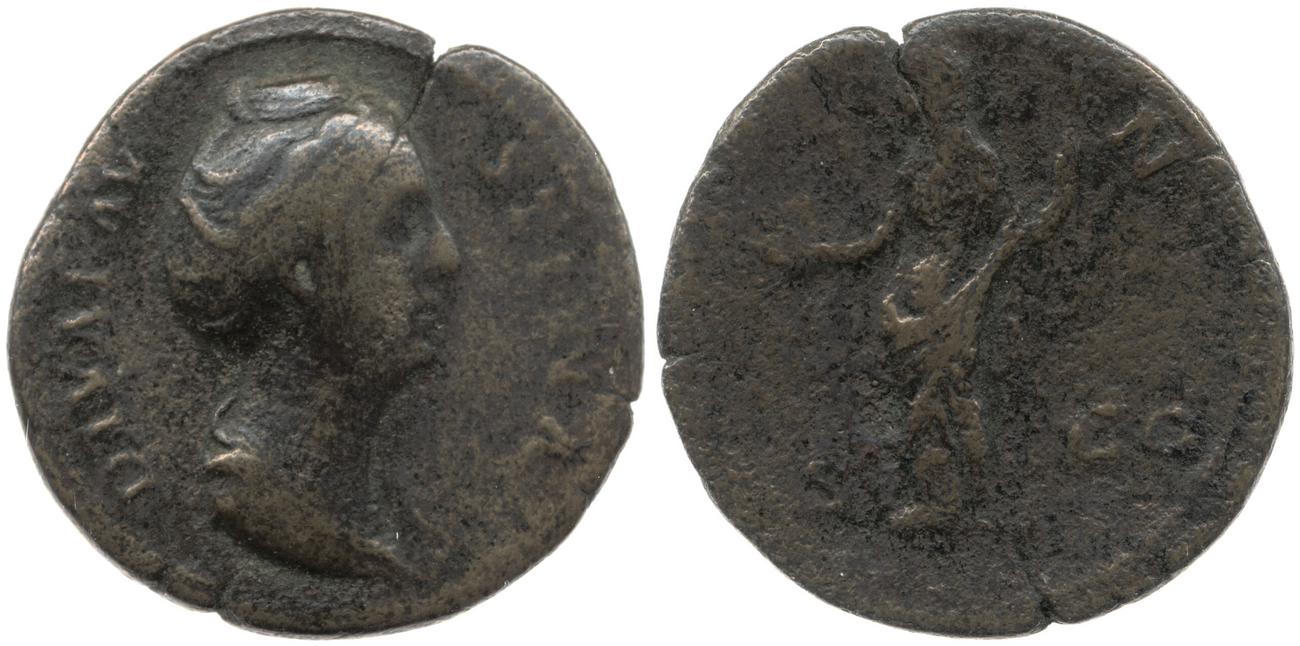 RIC III Antoninus Pius 1190, аверс, bm
