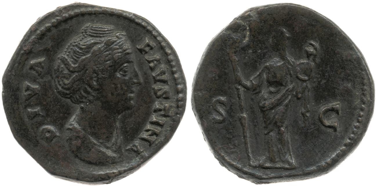 RIC III Antoninus Pius 1196, аверс, bm
