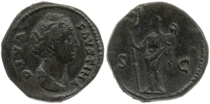 RIC III Antoninus Pius 1196, реверс, bm