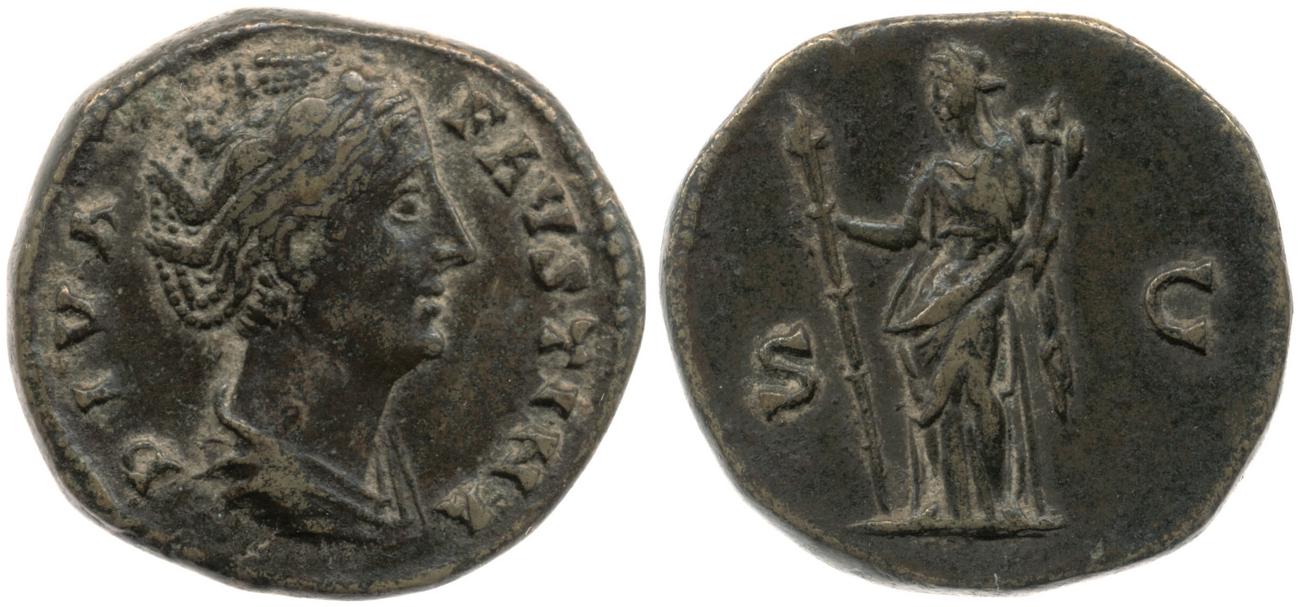 RIC III Antoninus Pius 1196, аверс, bm