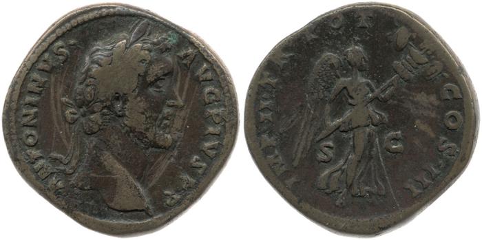 реверс RIC III Antoninus Pius 715