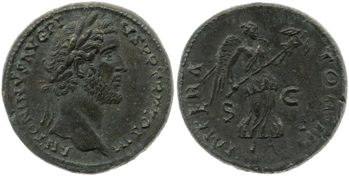 реверс RIC III Antoninus Pius 717A