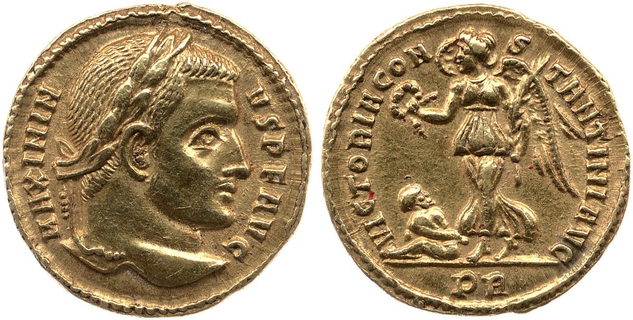 RIC VI Treveri 817b, аверс, bm