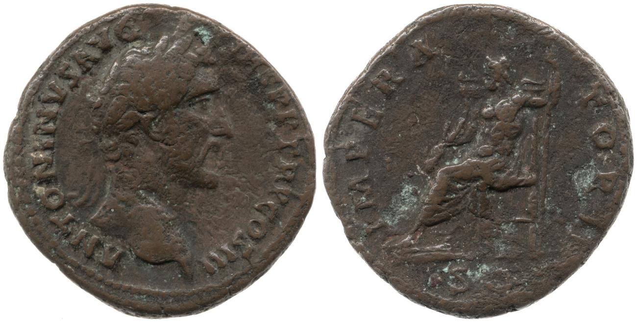 аверс RIC III Antoninus Pius 727A