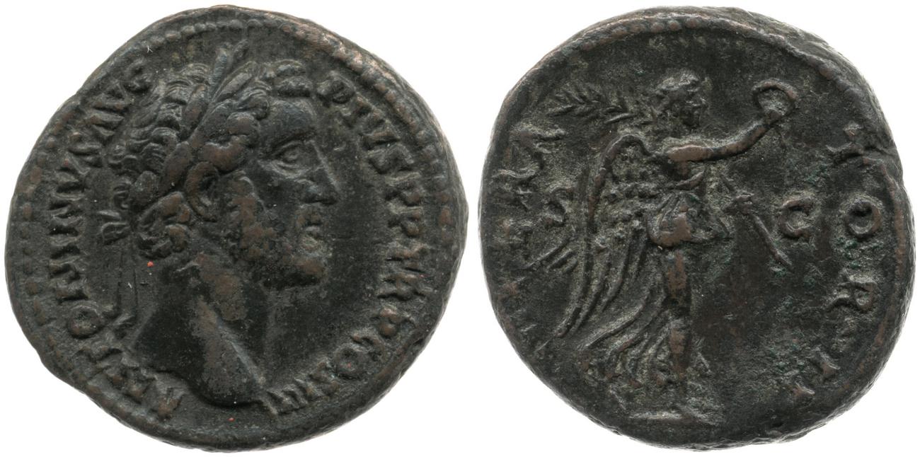 RIC III Antoninus Pius 731B, аверс, bm