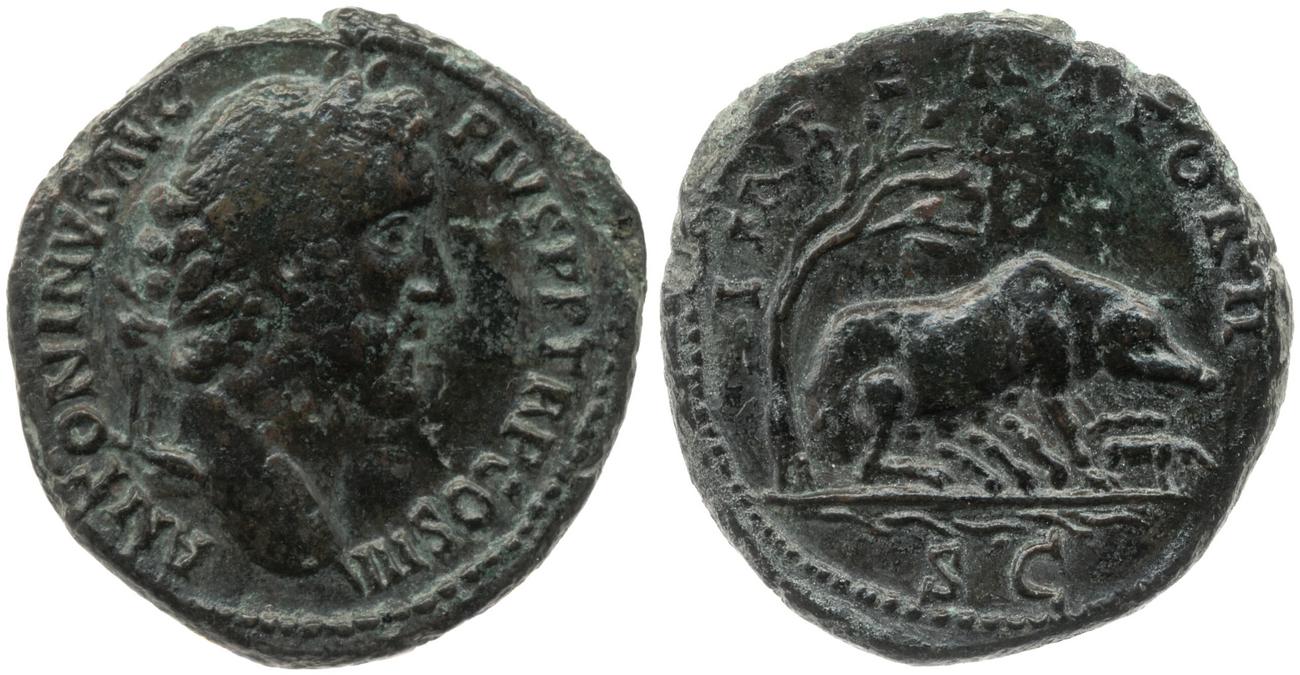 аверс RIC III Antoninus Pius 733