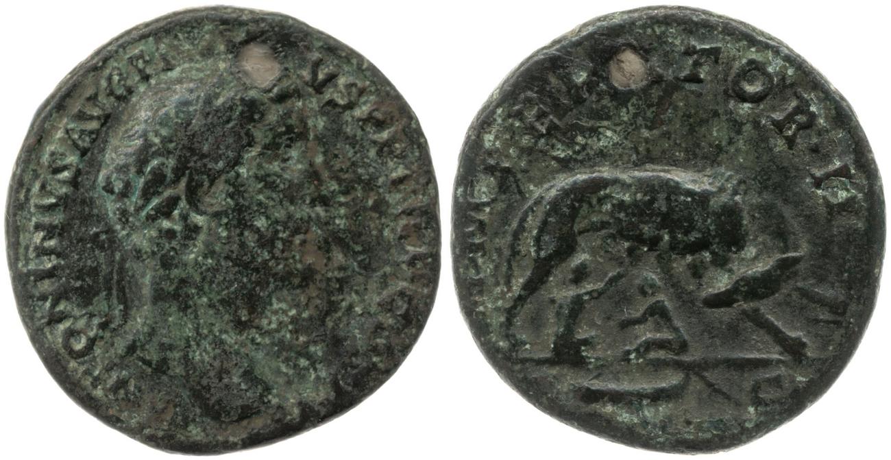 RIC III Antoninus Pius 734A, аверс, bm