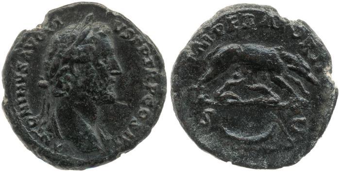реверс RIC III Antoninus Pius 734A