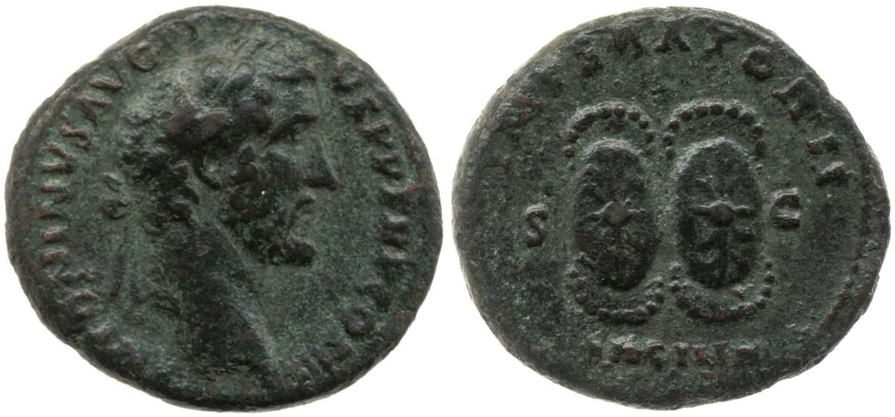 RIC III Antoninus Pius 736A, аверс, bm