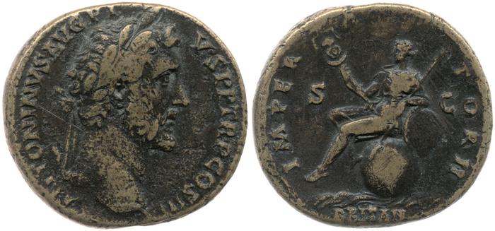 реверс RIC III Antoninus Pius 744