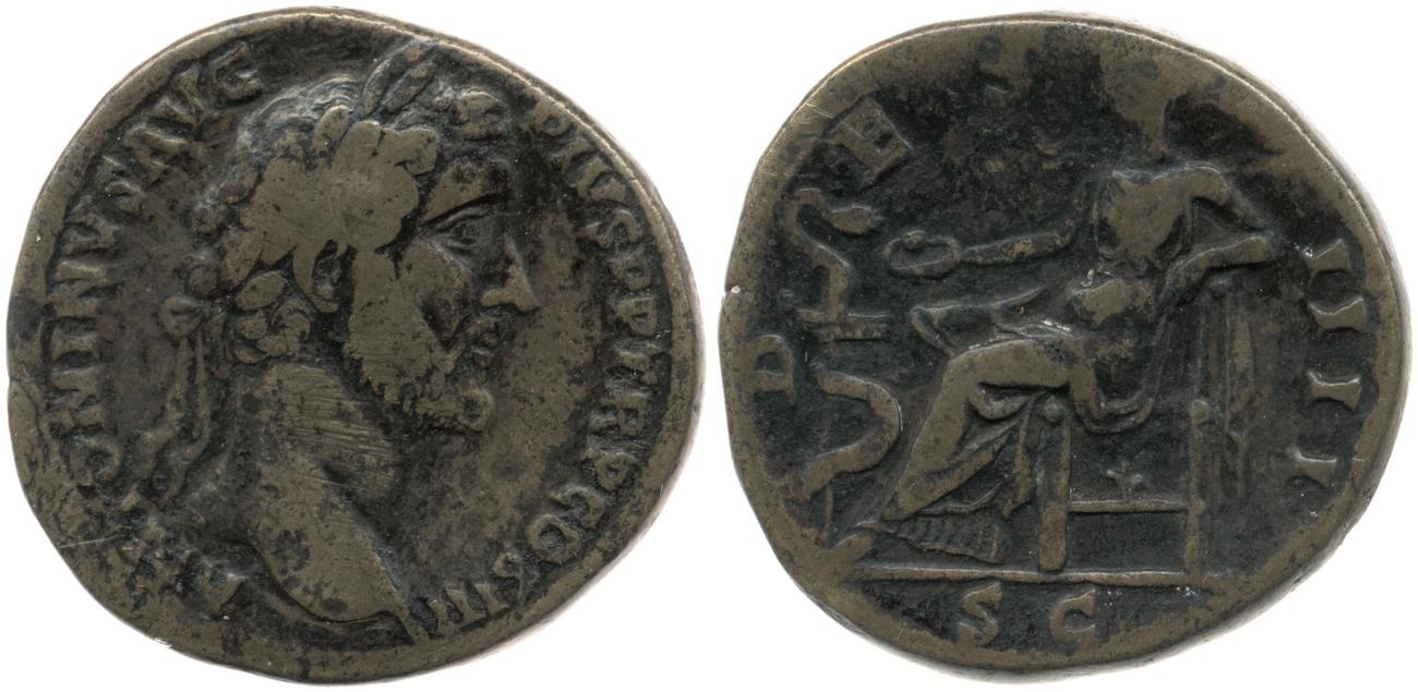 аверс RIC III Antoninus Pius 750