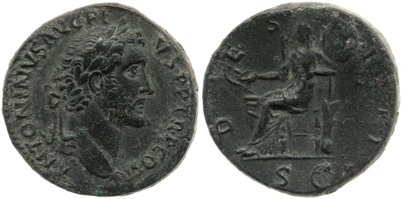 аверс RIC III Antoninus Pius 751