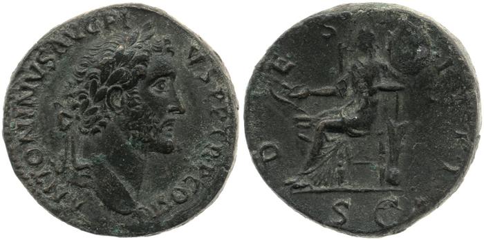 реверс RIC III Antoninus Pius 751
