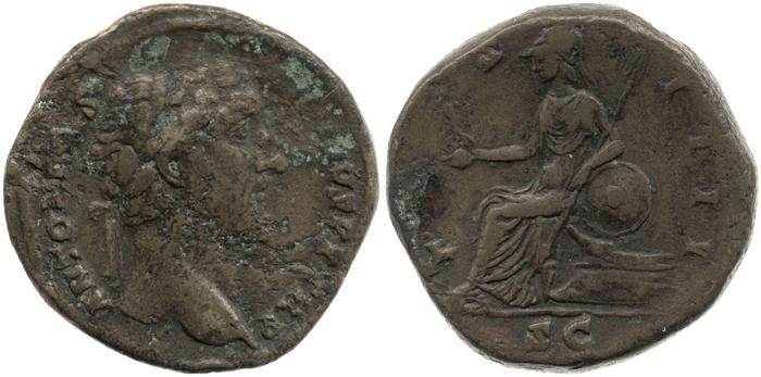 реверс RIC III Antoninus Pius 759