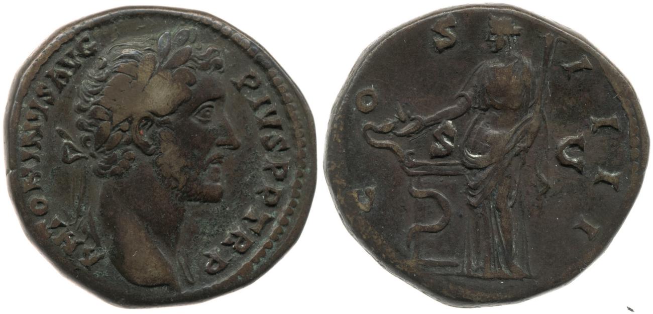 аверс RIC III Antoninus Pius 761