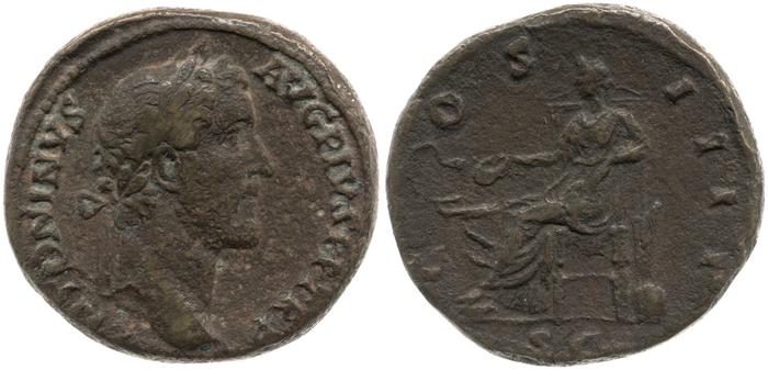 RIC III Antoninus Pius 763, реверс, bm