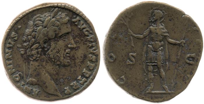 реверс RIC III Antoninus Pius 765