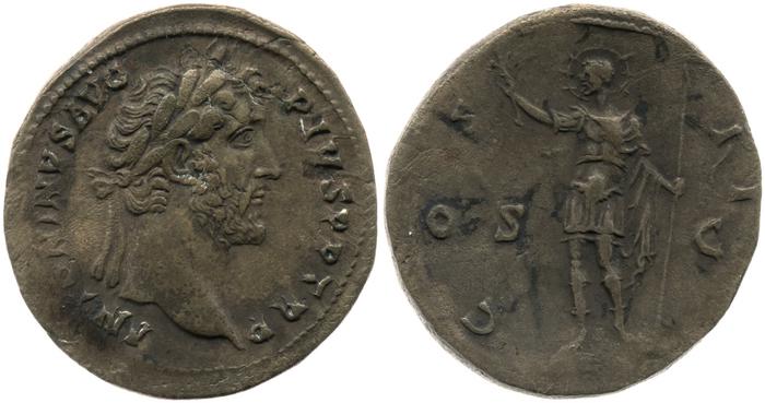 RIC III Antoninus Pius 765, реверс, bm