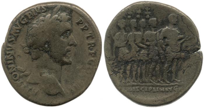 реверс RIC III Antoninus Pius 769